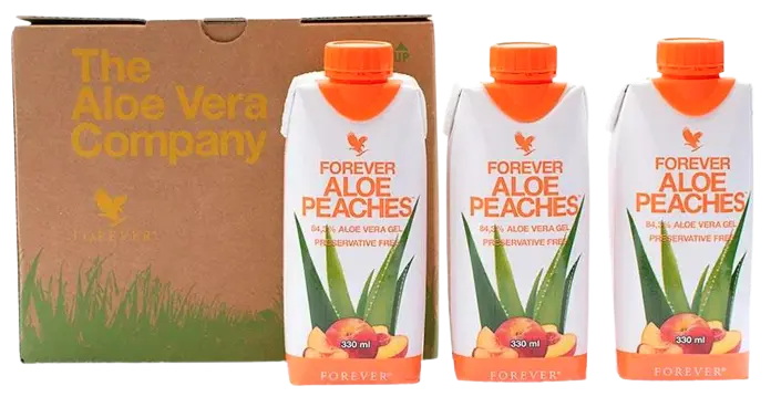 Forever Aloe Peaches Mini Tripack