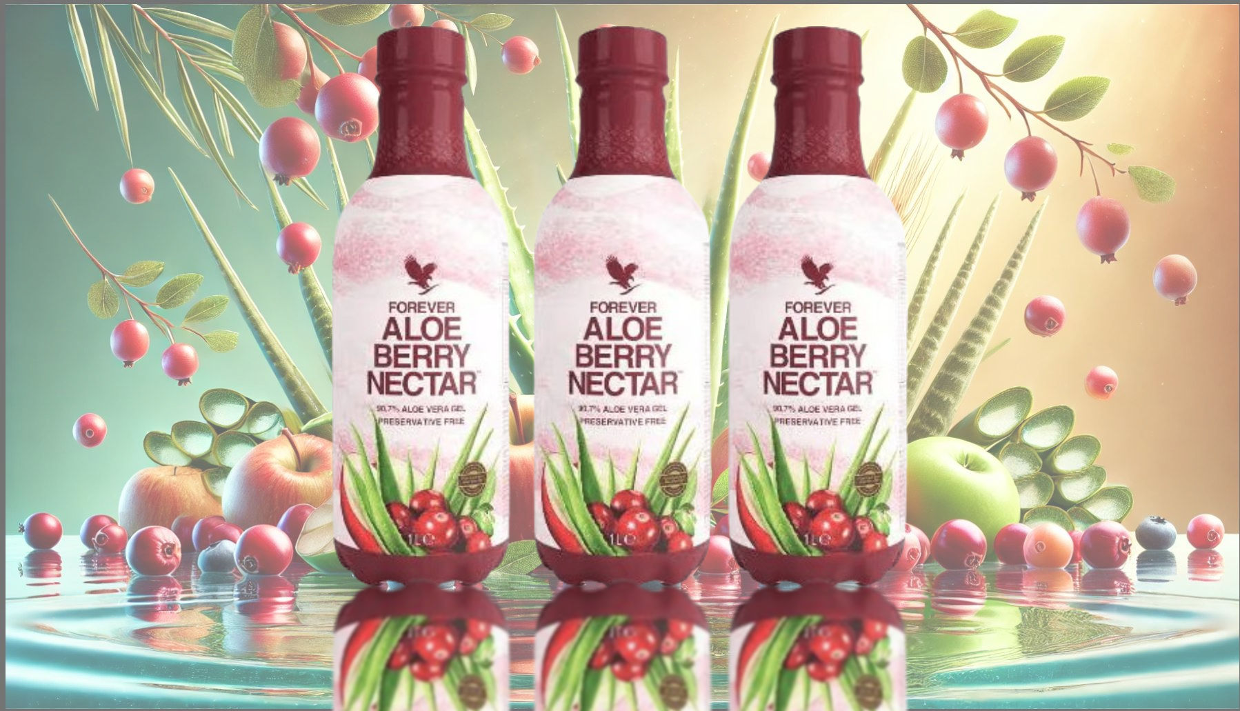 Forever Aloe Berry Nectar Tripack